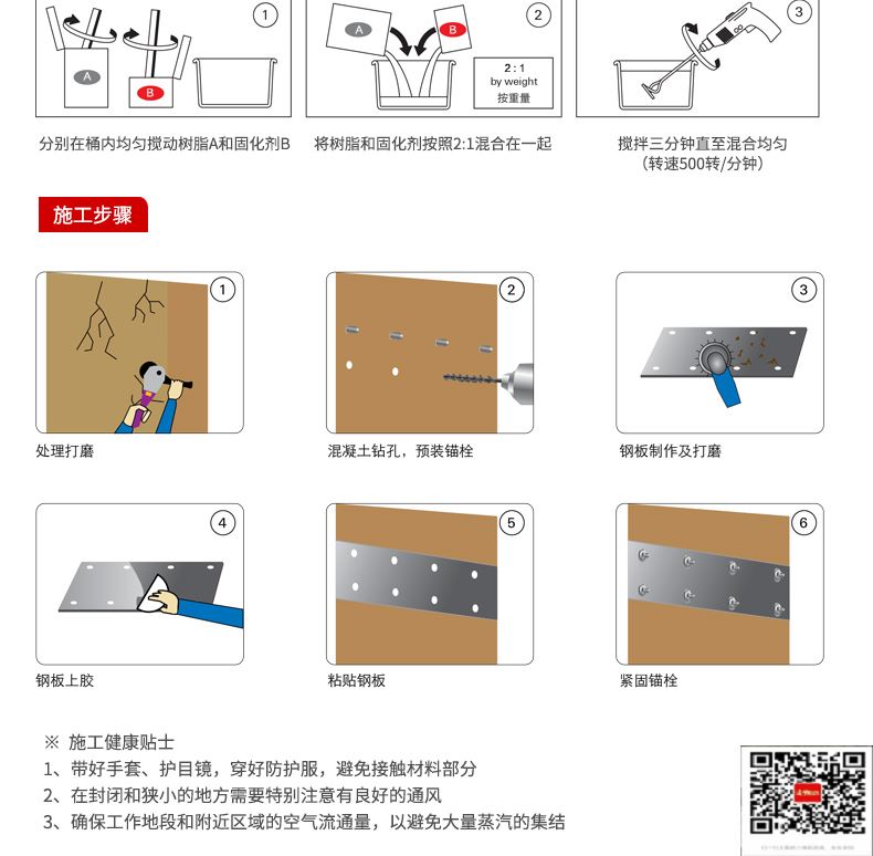 包钢罗定粘钢加固施工过程